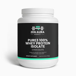 Pure3 100% Whey Protein Isolate (Chocolate)