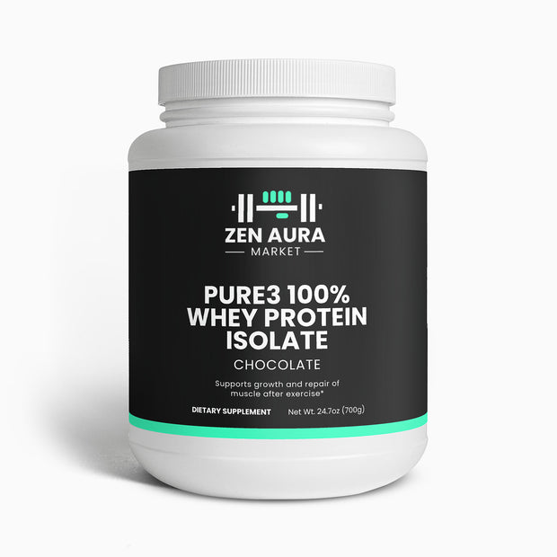 Pure3 100% Whey Protein Isolate (Chocolate)