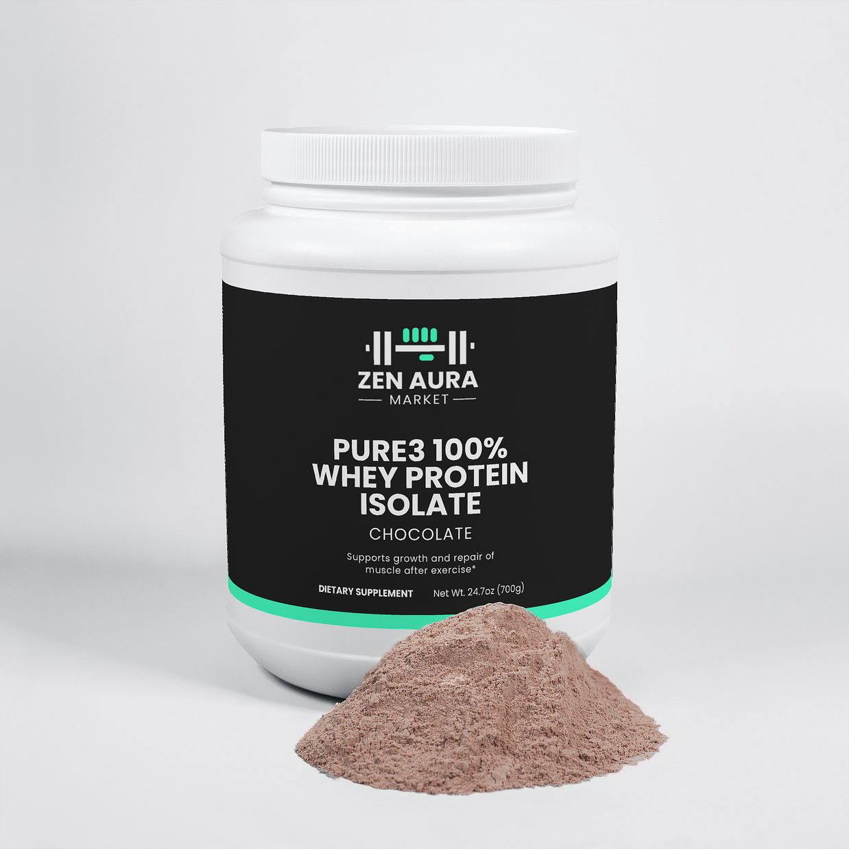 Pure3 100% Whey Protein Isolate (Chocolate)